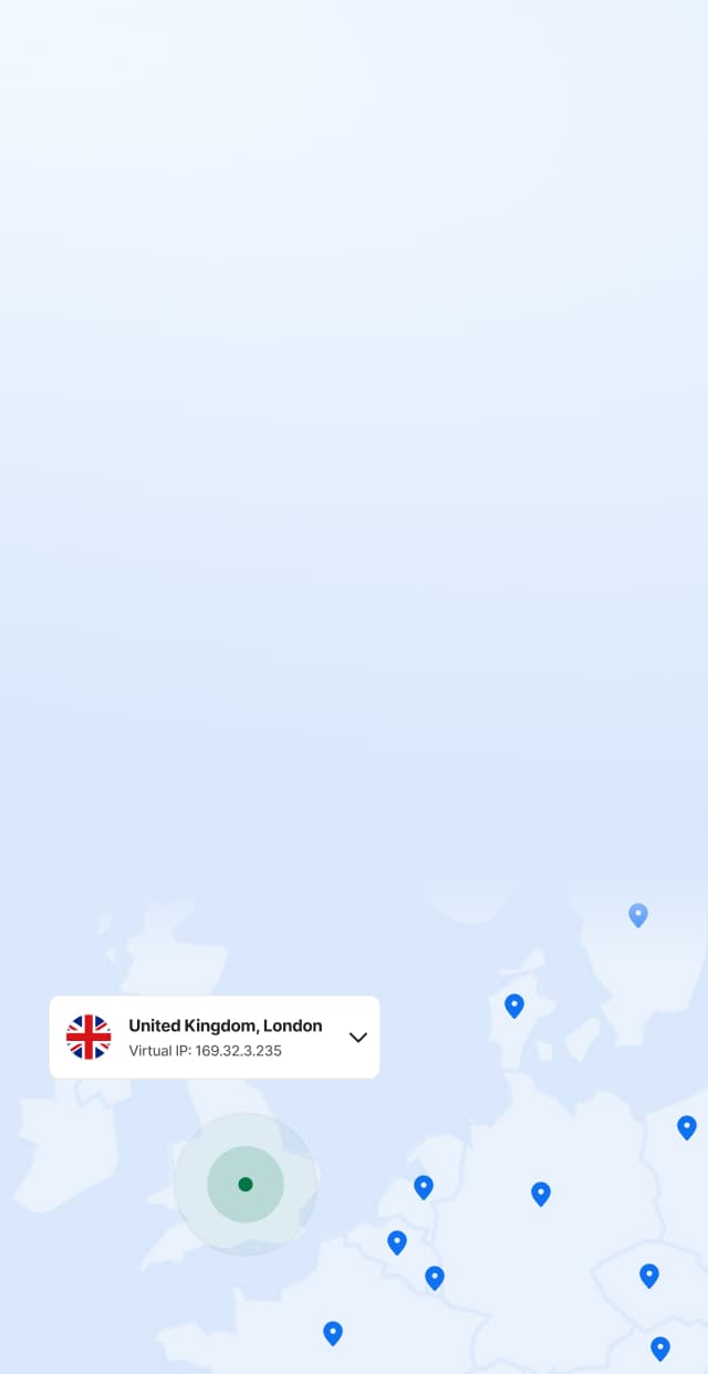 Mapa přístupu k obsahu VPN